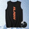 2025 Summer Men's Clothing Running Vest Men Bodybuilding Sweat Shirts Outdoor Gym Clothing Cycling Sports Wear Tank Top Men. 