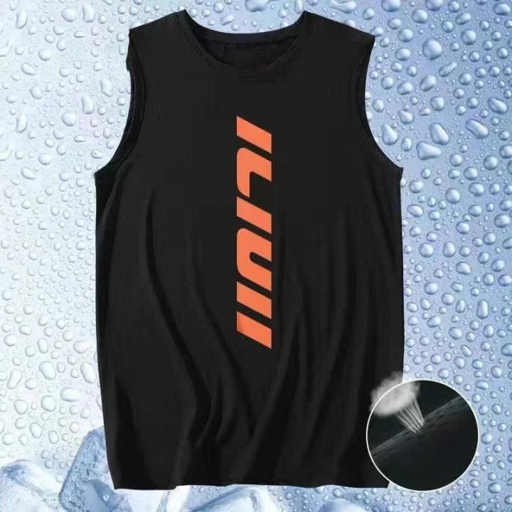 2025%20Summer%20Men's%20Clothing%20Running%20Vest%20Men%20Bodybuilding%20Sweat%20Shirts%20Outdoor%20Gym%20Clothing%20Cycling%20Sports%20Wear%20Tank%20Top%20Men%20-%20Image%204