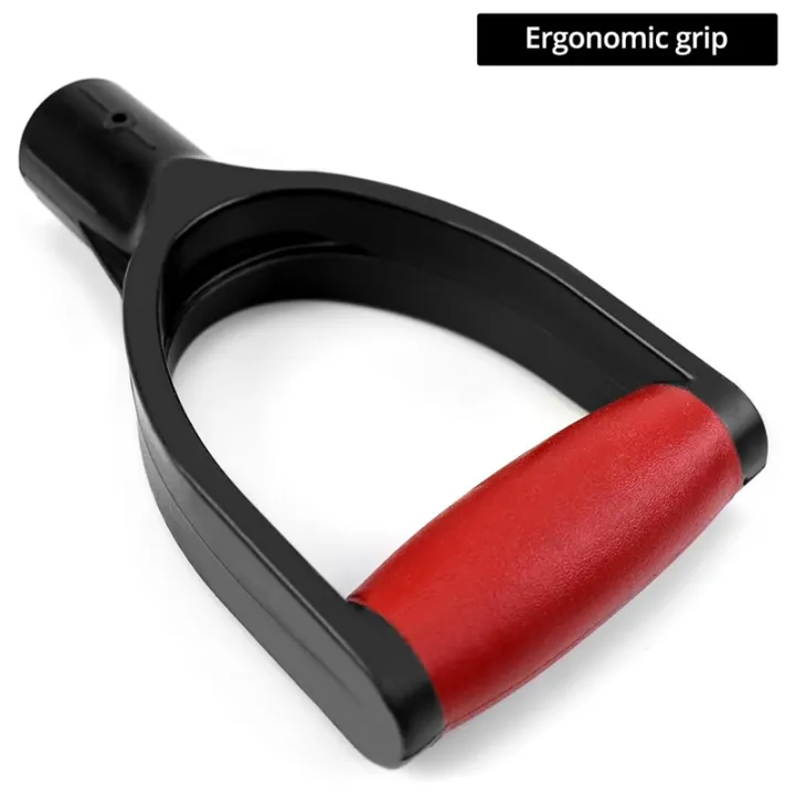 NAMUNY%202%20Pack%201-1/4Inch%20Polypropylene%20Plastic%20Spade%20Handle%20Shovel%20D%20Grip%20Handle%20for%20Digging%20Raking%20Tools%20-%20Image%208