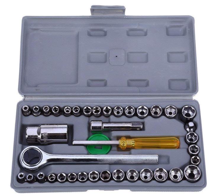 40%20In%201%20Wrench%20Tool%20Kit%20With%20Screwdriver%20And%20Socket%20Tool%20Box%20Set%20-%20Image%204