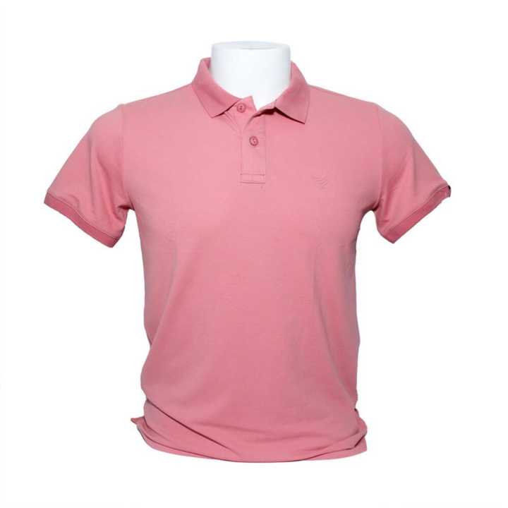 Pink color polo t shirt best sale