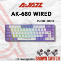 Ajazz AK680 Wired Gaming Keyboard. 