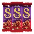 Cadbury Dairy Milk Silk Fruit & Nut, 55g (Combo Pack of 3,6,8,10). 