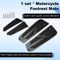 Foot Mats Footrest Footboard for Racing X 150 RKS150 Black. 