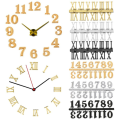 DIY Repair Tools Replacement Gadget Clock Numerals Accessories Arabic Number Quartz Clock Parts Roman Numerals. 