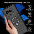 Good Quality Realme 11X Armor Integration Camera protection, Support Magnetic Car Mounts, Stylish Dual Layer Hard PC Back Cover. 