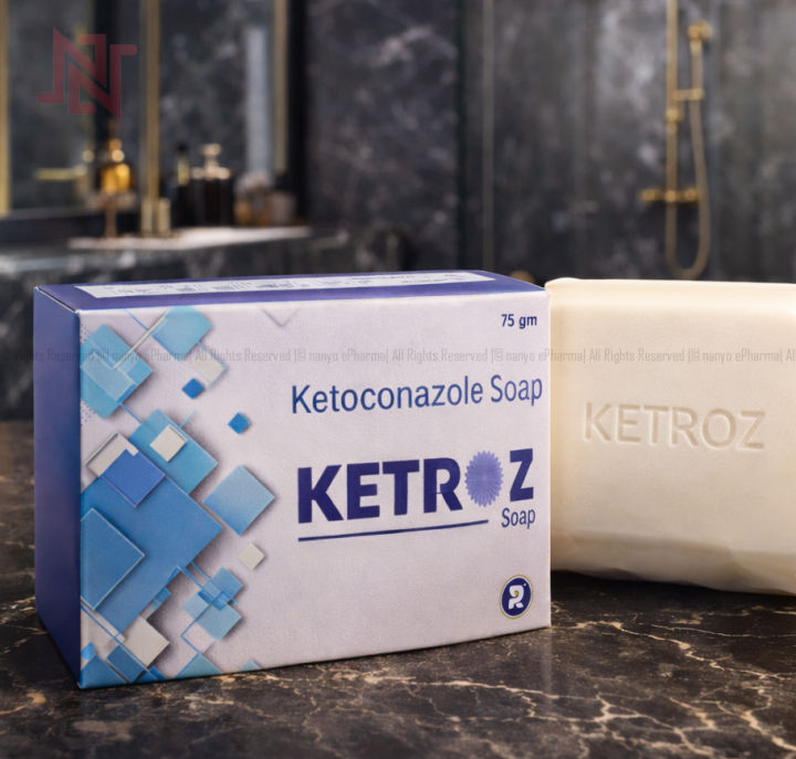 Sebandro Soap Ketoconazole Soap A Grade | Ketroz Soap | anti fungal soap , Anti ...