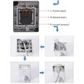 Water Proof Outdoor 13A Universal Power Socket Board With IP55 Waterproof Box 1 Gang Switch With 13A Power Plug. 