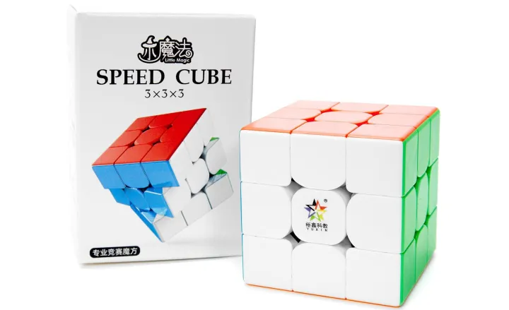 Yuxin%20Little%20Magic%203x3%20Cube%20Ultra%20Smooth%20Puzzle%20Twist%20With%20Stand%20-%20Image%204
