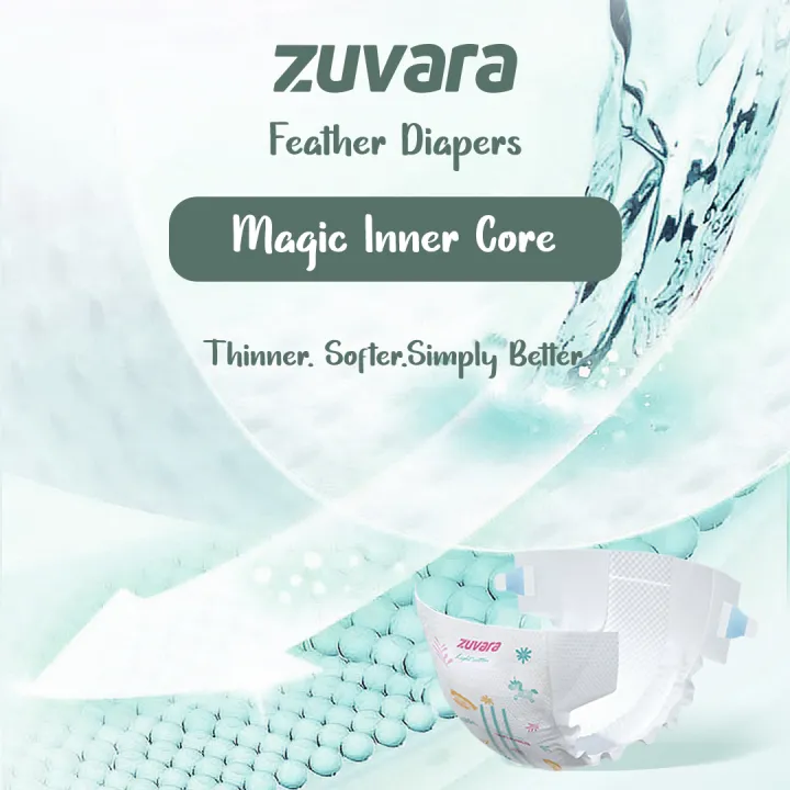 ZUVARA%20Feather%20Diaper%20Taped%20-%20New%20Born%20(Pack%20Of%2022*2)%20-%20Image%203