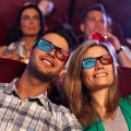 Red Blue 3D Glasses 3D Movie Glasses Anti-Polarization Design Fullhouse. 