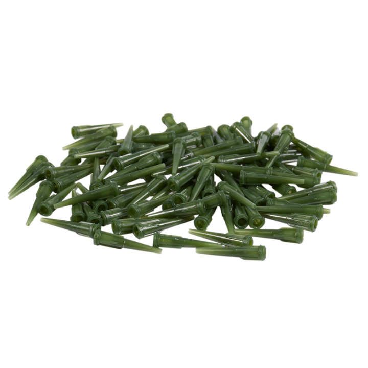 fasdaga%20300%20Pcs%20Green%20Plastic%20Tapered%20Pinhead%20Glue%20Liquid%20Dispenser%20Needles%2014G%20-%20Image%202