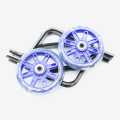 Blue Color Bicycle Tyre Support Wheel 12 inch. 