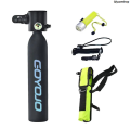 Qiyuanshop【2025 Version】 GOYOJO 0.5L Mini Scuba Cylinder Tank Diving Scuba 5-10 Minutes 2025 Underwater Breathing Equipment New Portable Oxygen Kit Lung. 