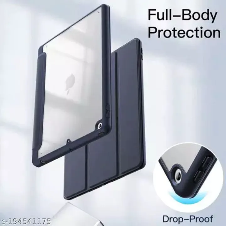 Apple%20iPad%20Pro%2010.5%20(2017)%20/%20iPad%20Air%203%20(2019)%20/%20iPad%2010.2%20Back%20Transparent%20Folio%20Case%20With%20Pencil%20Holder%20-%20Image%206