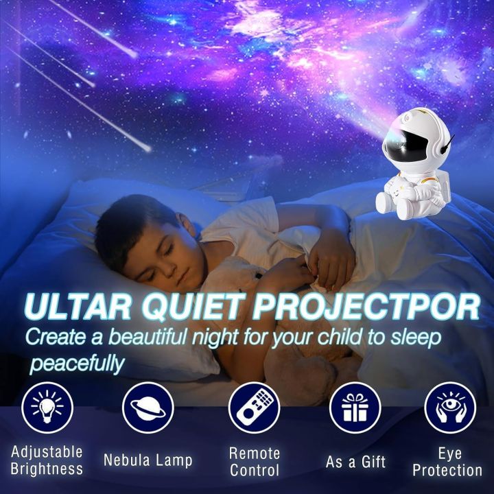 Updated%20Astronaut%20Star%20Projector,%20Nebula%20Galaxy%20Projector%20Night%20Light,%20Remote%20Control%20and%20360%C2%B0Rotation%20Magnetic%20Head%20Nebula%20Lamp%20for%20Bedroom/Kids%20Room/Ceiling/Room%20Decoration%20(Modern)%20-%20Image%202