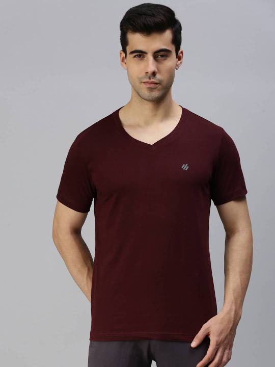 ONN%20Men%20V%20Neck%20Half%20Sleeve%20T-shirt%20-%20Fashion%20%7C%20T-Shirts%20For%20Men%20%7C%20Men's%20Wear%20%7C%20Half-%20Sleeves%20T-Shirts%20%7C%20-%20Image%209