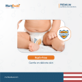 MumBuds USA ZIPLOCK Tape Style Diapers Size-1 NB (2–5 kg) 22 Pcs (Pack of 3) | Ultrathin, Soft & Breathable Baby Diapers. 
