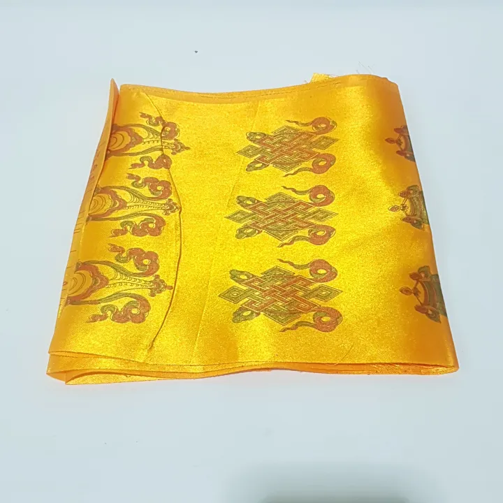 Traditional%20Tibetan%20Printed%20Prayer%20Khada,%20Tibetan%20Lucky%20Blessing%20Khata%20Ceremonial%20Scarf,%20Eight%20Auspicious%20Symbols%20Scarf,%205%20Color%20Khata%20-%20Image%203