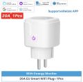 20A 3960W EU Wifi Smart Plug. 