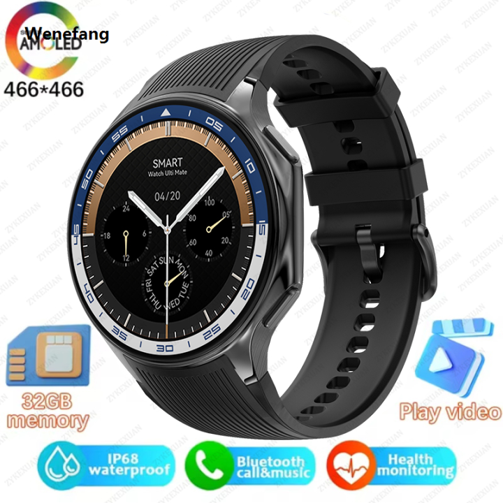 Wenefang%202025%20New%20For%20OPPO%20Watch%20X%20Smart%20Watch%204G%20Memory%20Music%20Video%20Bluetooth%20Sales%20promotion%20Call%20IP68%20Waterproof%20AMOLED%20Smartwatch%20For%20TWS%20Earphones%20-%20Image%207