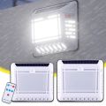 Emergency Warm Light Solar Wall Light Rechargeable Waterproof Solar Garden Lamp Motion Sensor Super Bright Floodlight Garage. 