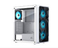 Ant Esports ICE- 112 Mid- Tower Computer Case/Gaming Cabinet - White. 