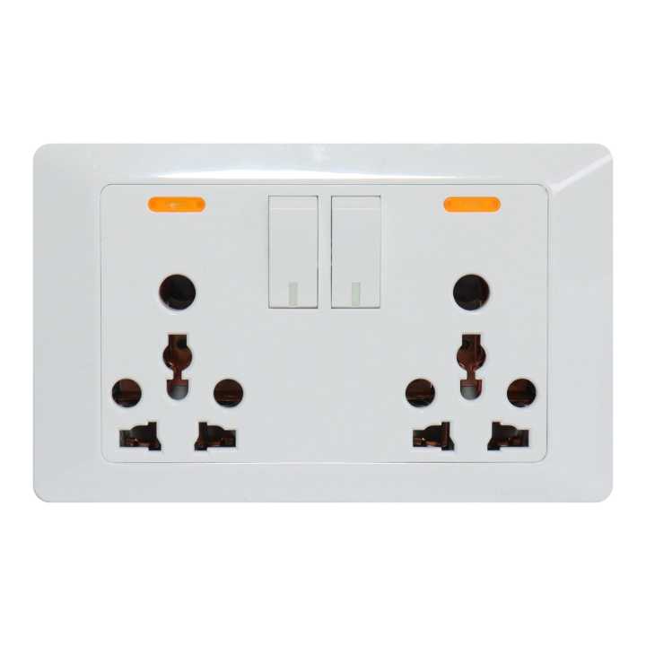 Prakash White 1 Gang Switch Power Socket | Daraz.com.np