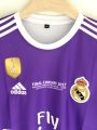 Ronaldo Retro Kit 2017 (Real Madrid Purple Kit). 