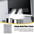 Modeow Heavy-duty Range Hood Filter 12.6x10.24 Inch Aluminum Mesh Grease Filter for Kitchen Exhaust Fan Stove Hood Vent for Cleaner. 
