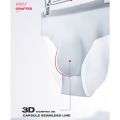 Men Ice Silk Seamless Briefs Summer Transparent Ultra-Thin Unique Mold Breathable Quick-Drying Comfortable B324. 