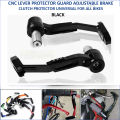 CNC Lever Protector Guard Adjustable Brake Clutch Protector Universal for All Bikes (Black ) - Lever Protector |. 