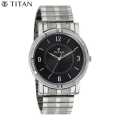 Titan   1639Sm03 Analog Black Dial Watch For Men. 