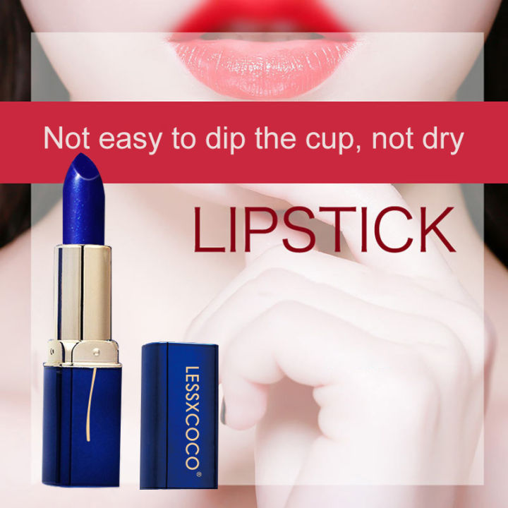 LESSXCOCO%20Lipstick%20Moisturizing%20Lip%20Gloss%20Long%20Lasting%20Waterproof%20Permanent%20Color%20Changing%20Lips%20Stick%20Makeup%20Korean%20Cosmetics%20-%20Image%202