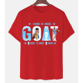 Messi Goat Cotton Men T-Shirt. 