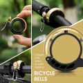 WEST BIKING Mini Ultralight Bicycle Bell Cycling Handlebar Horn Retro Bike Bell. 