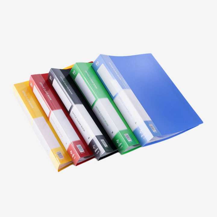 A4 Size Display Book / Clear Book Presentation File - 40 Pockets