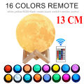 Remote Control Color Changing Moon Lamp. 