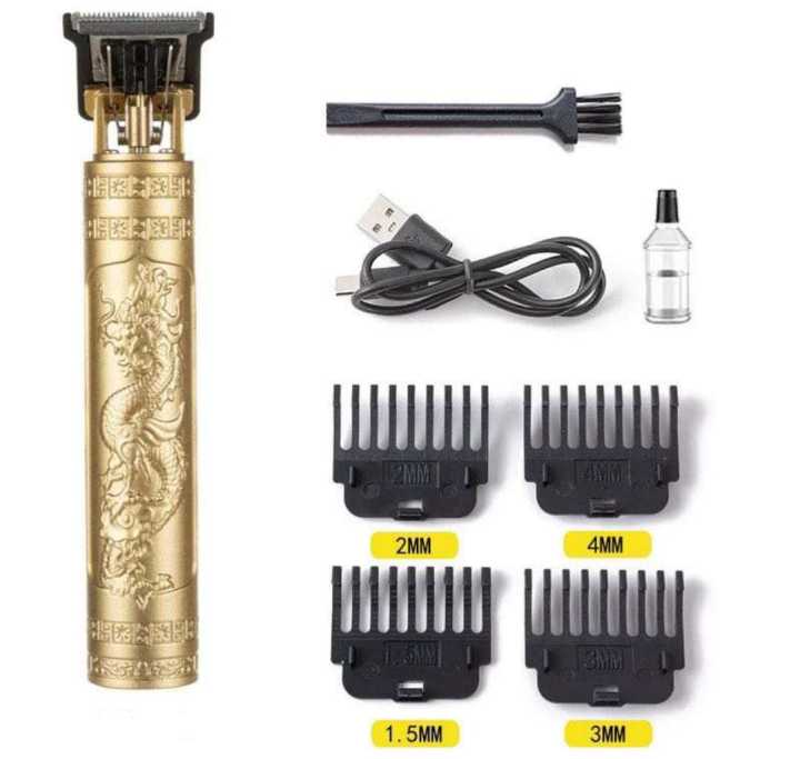 Vintage T-9 Hair Trimmer For Men Battery Non Removable Plastic Body