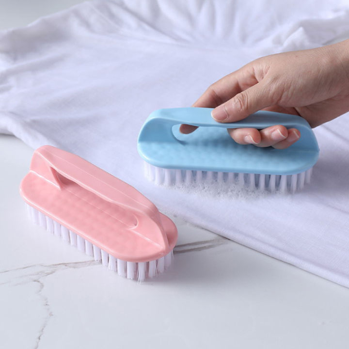 Scrubbing%20Brush%20Hard%20Bristled%20Laundry%20Clothes%20Shoes%20Scrubbing%20Brush%20Portable%20Plastic%20Hand%20Cleaning%20Brush%20Kitchen%20Bathroom%20-%20Image%202