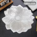Lotus placemat, thermal insulation mat, high-end sense light luxury, waterproof and oil-proof disposable coaster, table mat, non-slip hotel western dish plate mat. 