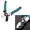 Multi Tool 8 Wire Stripper Cable Cutting Scissor Stripping Pliers Cutter 1.6-4.0mm Hand Tools Ferramentas Herramientas Green. 