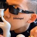 Difutagui New style [ New ] Personalized Notched Ripped Sunglasses 2021 2025 New Hip Hop Sun Glasses Mint Green Sunglasses Trend Catwalk. 