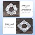 Lazy Ball Bearing Metal Swivel Plate - 72 x 72 x 9 mm. 