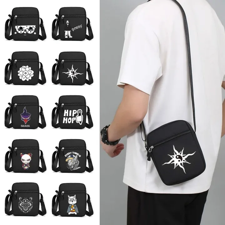 Casual%20Oxford%20Cloth%20Shoulder%20Bag%20Adjustable%20Multiple%20Compartments%20Mobile%20Phone%20Bag%20Cartoon%20Crossbody%20Bag%20for%20Men%20-%20Image%205