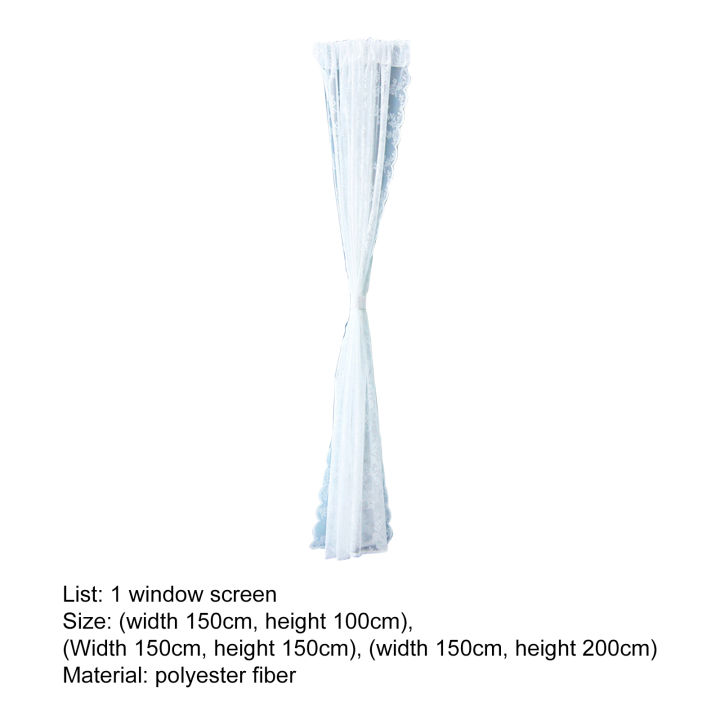 Modeow%20Voile%20Curtain%20Embroidered%20Soft%20Lace%20Sheer%20Rod%20Pocket%20Curtain%20-%20Image%203