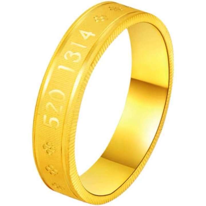 Moufu%20Same%20Style%20I%20Love%20You%20Forever%20Titanium%20Steel%20Gold%205201314%20Engraved%20Romantic%20Numbers%20Couple%20Ring%20-%20Image%205