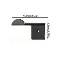 Practical Wall Mounted Hat Storage Rack Simple Modern Hat Hook Plastic Decorative Hook Closet Door. 