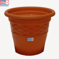 Bagmati Orange 10" Flower Pot / Gamala. 