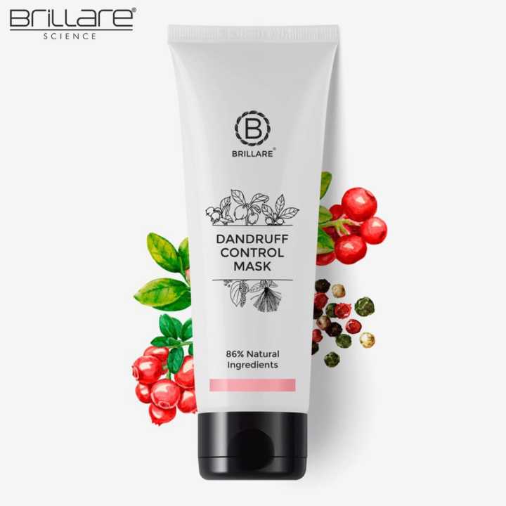 Brillare Dandruff Control Mask For Itchy, Flaky Scalp - 125 Gm